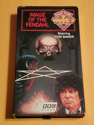 Rare Doctor Who Image Of The Fendahl Vhs Video Vcr Tape 4th Dr & Leela Fourth