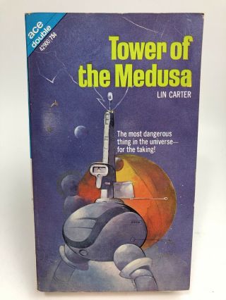 Tower Of The Medusa Lin Carter Ace Double 42900 Sci - Fi First Printing