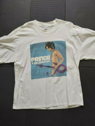Prince Rare Vintage Celebration Xl T Shirt @