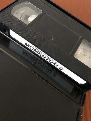 MOMENTUM II & THE SHOW Taylor Steele Punk Rock RARE OOP Surf Video CLAMSHELL VHS 3