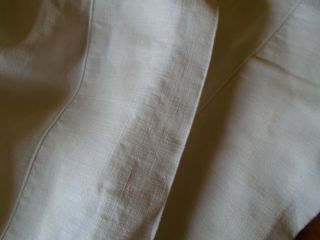 Vintage Irish Linen Pillowcases - 19 X 29 Inches - Whipped Cord Hem