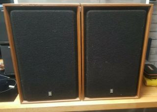 Rare Vintage Pair Yamaha Ns 430 Speakers Retro Hifi Matching Serial No 