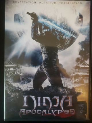 Ninja Apocalypse Rare Dvd Complete With Case & Cover Artwork Buy 2 Get 1