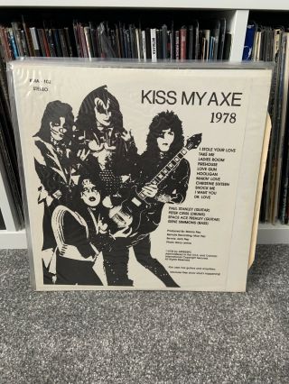 Kiss - Kiss My Axe Mega Rare Vinyl