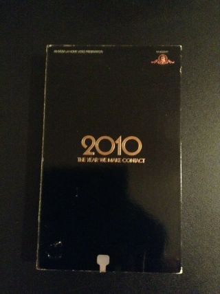 2010 - The Year We Make Contact Rare Big Box Vhs 1984 Roy Scheider,  2001 Sequel