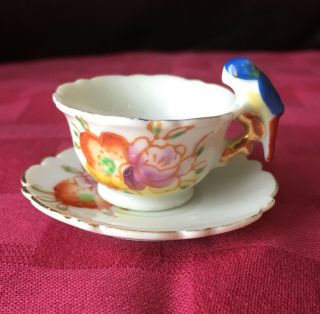 Vintage Mini Tea Cup And Saucer