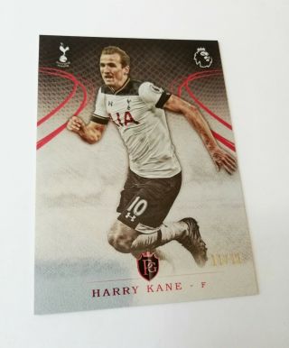 2016 - 17 TOPPS PREMIER GOLD Harry Kane Tottenham Hotspur Red Parallel SSP 11/11 3
