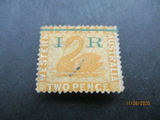 Western Australia Stamps: I.  R Overprint - Rare - (k216)