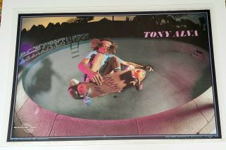 Vintage Tony Alva Skateboarding Poster 1978