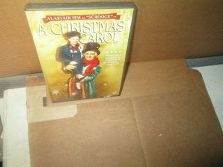 A Christmas Carol Rare Dvd Alastair Sim As Scrooge 1951