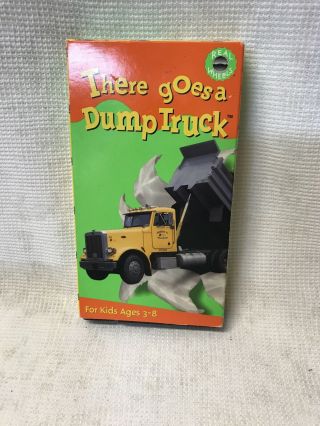 There Goes A Dump Truck Vhs 1999 - - Rare Vintage Collectible