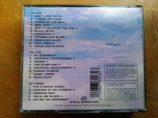 Grateful Dead Dick ' s Picks volume vol 8 Cd album 3 disc rare harbour college 70 2