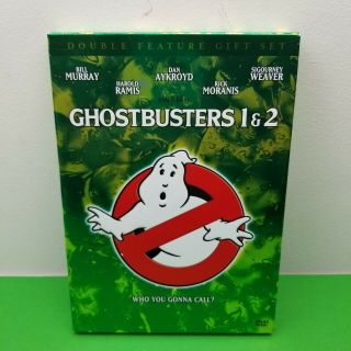 Ghostbusters/ghostbusters 2 Rare Dvd 2 - Disc Box Set With Collectible Scrapbook