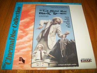 The Tall Blond Man With One Black Shoe Laserdisc Ld Cinemadisc Very Rare