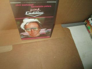 Pink Cadillac Rare Comedy Dvd Clint Eastwood Bernadette Peters 1989