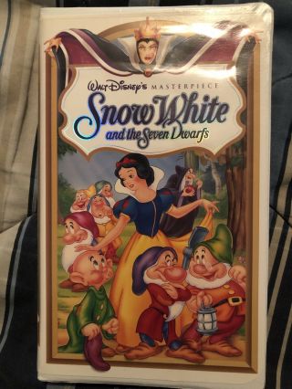 Snow White And The Seven Dwarfs (vhs,  1994) Utlra Rare