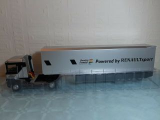 Rare Panini Bennetton Formula 1 Racing Team Transport Diecast Lorry