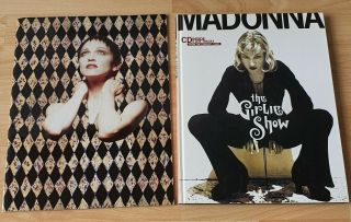 Madonna The Girlie Show 1993 Tour Concert Programme & Book With Cd Rare