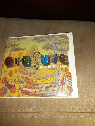 Erasure Run To The Sun Rare Oop 6 Track Remix Cd