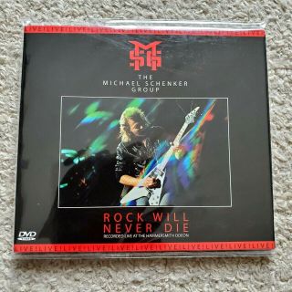 The Michael Schenker Group - Rock Will Never Die,  Mini Lp,  Dvd,  Mega Rare