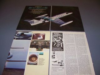 Vintage.  Learjet 35.  Story/history/photos/specs.  Rare (352j)