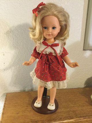 Tomy Vintage Hard Plastic 17 Inch Doll.