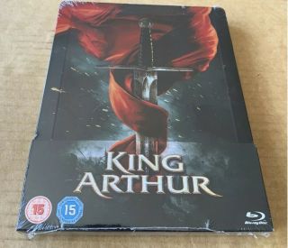 King Arthur,  Uk Ltd Edition,  Region,  Very Rare,  Steelbook,