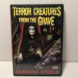 Terror Creatures From The Grave (dvd 2003) - Barbara Steele 1965 Horror Rare