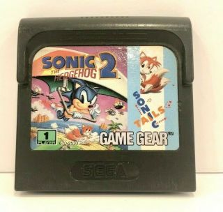 Sonic The Hedgehog 2: Sega Game Gear - Cartridge Only - Rare