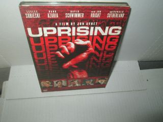 Uprising Rare (3 Hour) Epic Dvd Jewish Resistance Poland Jon Voight Hank Azaria