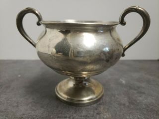 Fisher Sterling Silver Weighted Sugar Bowl 703 From 1900 - 1940s