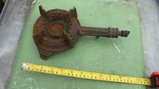 Vintage Cast Iron Gas Burner Made By Wilson