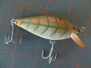 Vintage Bomber Speed Shad - Green Perch - 2 1/2 Inch