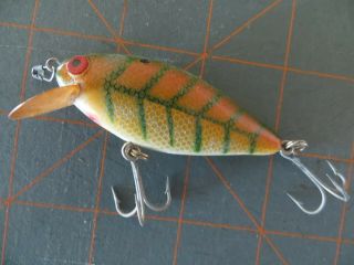 Vintage Bomber Speed Shad - Green Perch - 2 1/2 inch 2