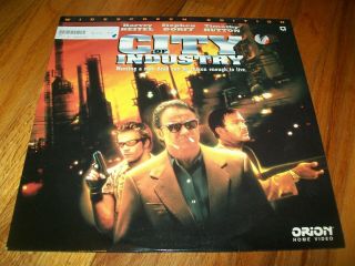 City Of Industry Laserdisc Ld Widescreen Format Very Rare