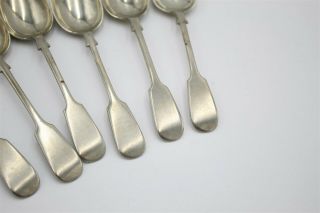 T53 : Set of 6 Vintage Silver Plated Tea Spoons.  Silverite W.  P & Co R4 3
