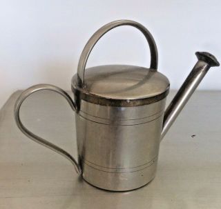 Silver Plated Kenneth Turner Novelty Miniature Watering Can Made In England