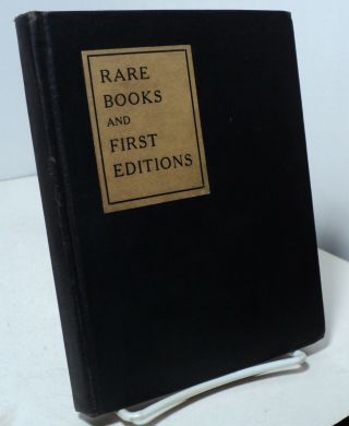 A Primer Of Rare Books And First Editions By The Bibliophilist - 1930 - Pwe9