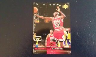 Michael Jordan Chicago Bulls 93 - 94 Upper Deck Ud Spanish 167 Rare Oddball