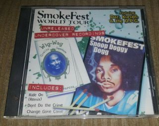 Snoop Dogg - Smokefest World Tour Very Rare G - Funk Rap 1998 Daz Kurupt Dpg
