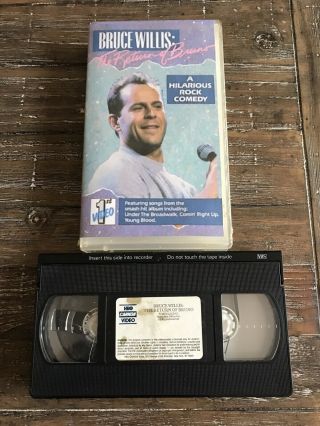 Bruce Willis: The Return Of Bruno (1987) Rare Hbo Vhs - Tape Only Read Details