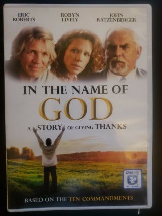 In The Name Of God Rare Christian Dvd With Case & Cover Art Buy 2 Get 1