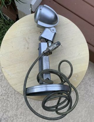 Vintage Rare Electro Voice Ev E V 428 A Bullet Microphone With Stand Turner