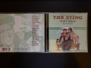 The Sting Soundtrack Rare Cd With Case And Artwork Buy 2 Get 1