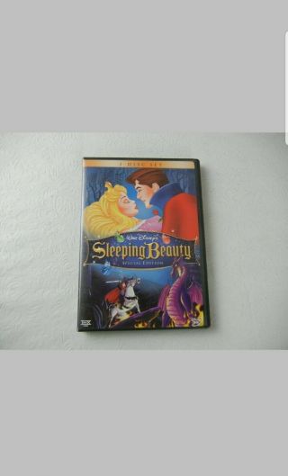 Disney Sleeping Beauty Special Edition 2 - Disc 1st Time On Dvd Limited Rare Find