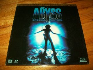 The Abyss 3 - Laserdisc Ld Boxed Set Special Edition Widescreen Format Very Rare