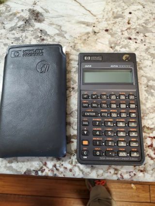 Rare Hp32s Rpn Scientific Calculator 50th Anniversary Edition