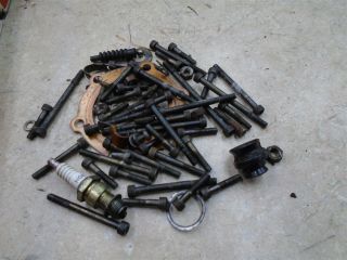 Yamaha 250 Ty Trials Ty250 Engine Misc Case Bolts 1974 Yb276 Wd