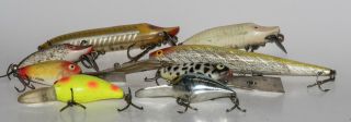 WIGGLE WART,  Heddon Spooks & Deep 6,  and Finnish Minnow,  Selection 3