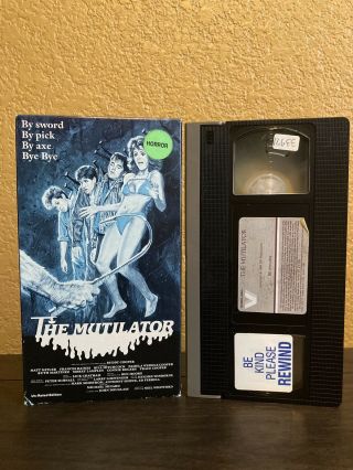 The Mutilator 1984 Horror Vhs Cult Gore 80s Rare Vestron Video